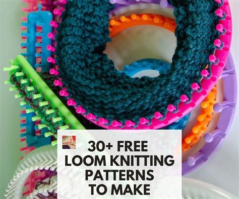 loom knitting patterns free